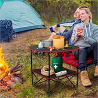 NEW $115 Portable Camping Table Folding Picnic