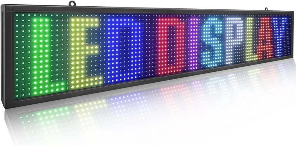 NEW! P10 LED Display Sign, RGB Color with WiFi