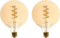 Vintage Globe LED Bulb, Edison Style Spiral