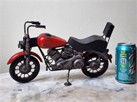 V Twin Metal Motorcycle Display