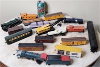 Vintage Train Cars and Engines