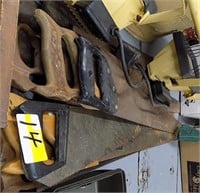 LOT OF HAND SAWS, SEVERAL