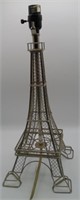 Vintage Paris Eiffel Tower Lamp Base