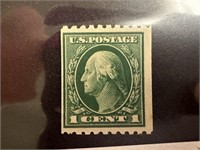 #441 MINT NH SCARCE 1914 PERF 10 COIL ISSUE