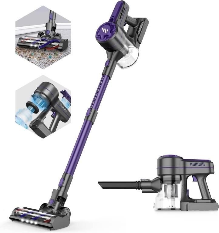 ZokerLife Cordless Vacuum Cleaner, 4-in-1