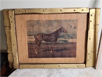 Framed Horse Print Swaps