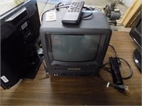 TV WITH VCR PLAYER