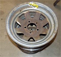 3 RIMS, 5 HOLE, SMALL OPENING