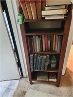 Book Shelf Full Of Old Books