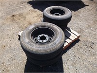 Pallet of Tires W/ Rims (QTY 4)