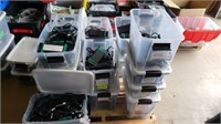 $16K Lot of 120 MW 12v Power Supplies in Totes