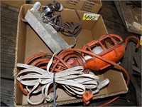 ELECTRICAL CORDS AND TROUBLE LIGHT