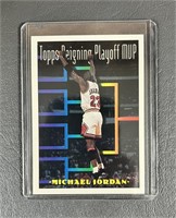 94 Topps Reigning Playoff MVP Michael Jordan
