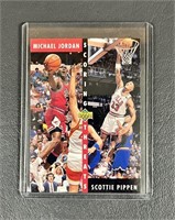92 Upper Deck Michael Jordan/Scottie Pippen Card