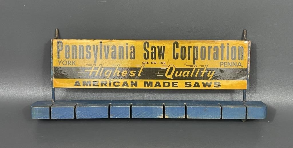 Pennsylvania Saw Corporation Store Wall Display