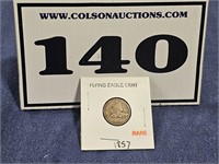 1857 RARE FLYING EAGLE CENT