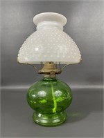 Vintage Hobnail Shade Oil Lamp *Forfeited Property