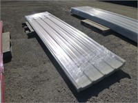 35"x12' Clear Poly Carbonate Roof Panels