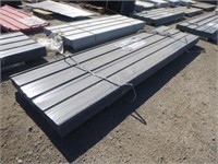 3'x12' Grey Metal Roof Panels