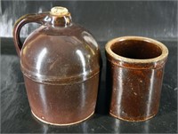 Peoria Pottery Stoneware Jug