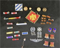 Group Of Ww2 Metals And Bar Ribbons