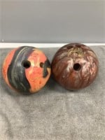 2 Bowling Balls   NOT SHIPPABLE