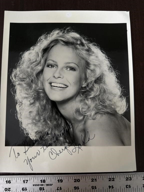 Cheryl Ladd from charlie's angels autograph