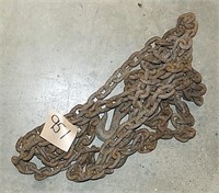 LOG CHAIN WITH TWO HOOKS, GOOD