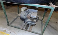 GAS ENGINE WATER PUMP AND STAND