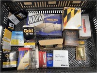 Oil filters, spark plugs, & more car parts