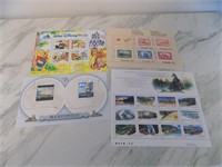 4 Different Canada Stamp Souvenier Sheets MNH