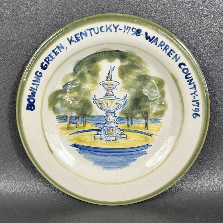 Louisville Stoneware Co Bowling Green KY Plate