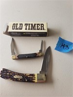 lot of old timers knives