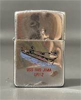 USS IWO JIMA LPH-2 Zippo Lighter