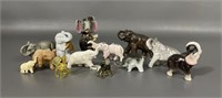 Miscellaneous Vintage Elephant Figurines Lot
