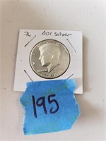 1976 D 40% silver Half Dollar