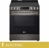 Lg Blk Stainless Electric Convection Range