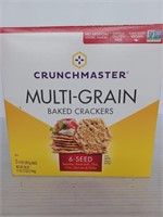 Crunchmaster multi-grain 6-seed baked crackers