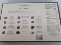 Godiva assorted Belgian chocolates 11.3oz box