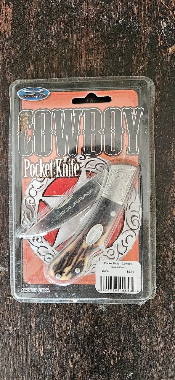 Solar Ray Cowboy Pocket Knife