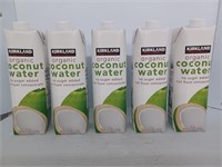 Kirkland organic coconut water 5- 33.8fl oz