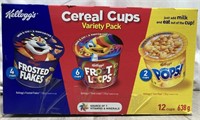 Kellogg’s Cereal Cups Variety Pack Bb 2024 Sept