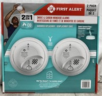 First Alert 2 Pack Smoke And Carbon Monoxide