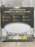 Koda Slim 15” LED Ceiling Light (Pre Owned,