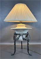 Ceramic & Metal Table Lamp