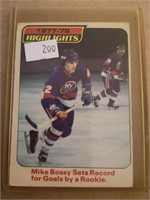 MIKE BOSSY ROOKIE YEAR POINTS LEADER
