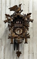 Edelweiss The Happy Hiker Cuckoo Clock