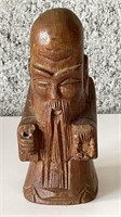 Vintage Wooden Hand Carved Wise Man