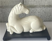 Vintage Horse Sculpture -Signed
