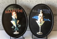 Vintage Martini Wall Plaques